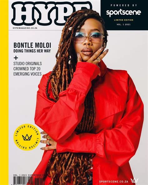 dancer bontle modiselle stuns on hype magazine cover
