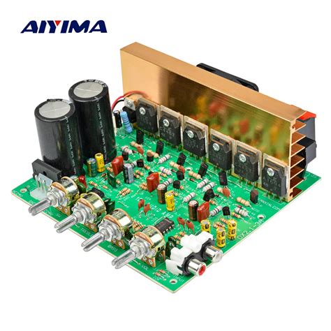 aiyima audio amplifier board  channel  high power subwoofer amplifier board amp dual ac