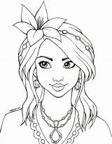 Coloring Pages Drawing Colouring Color Book Drawings Cute Adults Blank Jae Baylee Face Adult Sketch Sketches Choose Board Print Paintingvalley sketch template