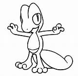 Pokemon Treecko Coloring Pages Drawing Easy Coloriage Drawings Pokémon Ponyta Morningkids Template Colorier Imprimer Et sketch template