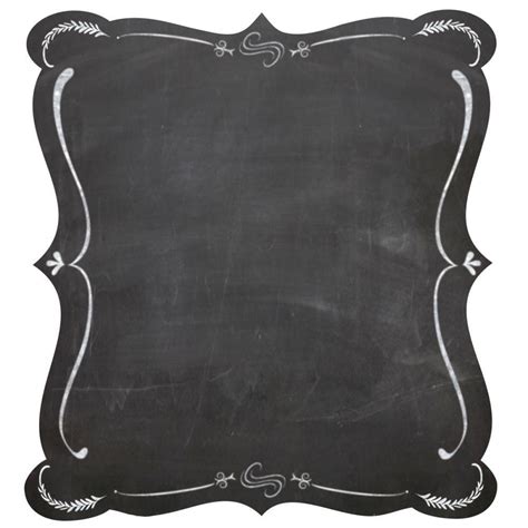 chalkboard frame crafthubs clipart clipartix