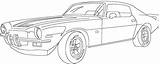 Coloring Pages Car Muscle Corvette Cars Classic Chevrolet Barracuda Old Camaro Race Sheet Colouring Adult Choose Board sketch template