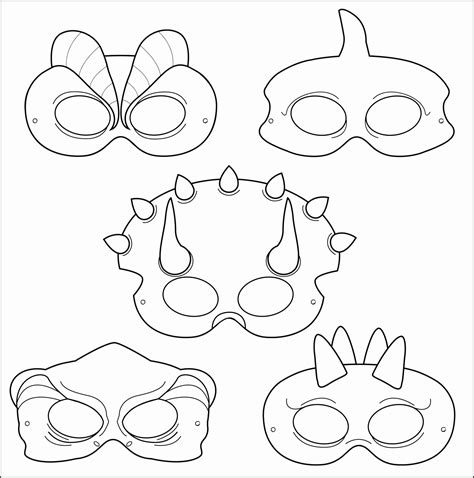 view printable blank face mask template full drawer