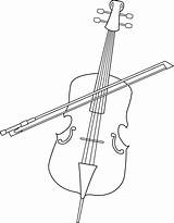 Cello Drawing Clip Clipart Coloring Line Violin Elegant Drawings Transparent Webstockreview Getdrawings Sweetclipart Paintingvalley sketch template