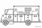 Lkw Ausmalbilder Polizei Malvorlagen Cool2bkids sketch template