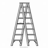 Escalera Ladder Stair Dibujo Stairs Ultracoloringpages sketch template