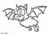 Pipistrelli Bats sketch template