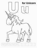 Unicorn Coloring Letter Pages Alphabet Printable Practice Color Kids Preschool Handwriting Print Colouring Crafts Printables Sheets Lettering Bestcoloringpages Craft Junction sketch template