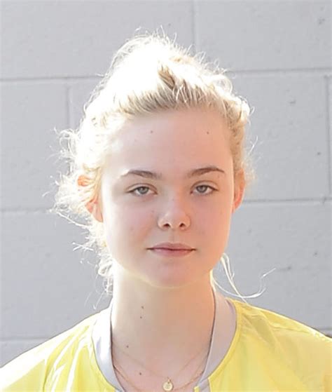 [pic] elle fanning without makeup — gorgeous and glowing hollywood life