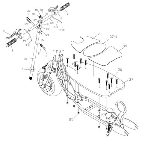bladez electric scooter wiring diagram