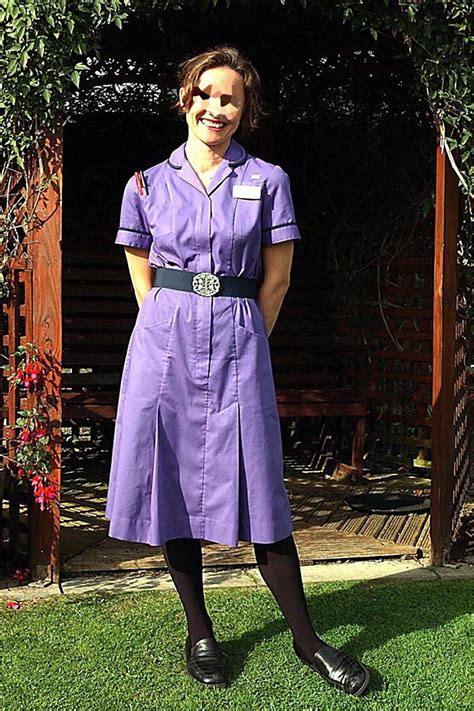 District Nurse Nurse Dress Uniform Nursing Dress Hobble Dress