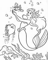 Disney Coloring Pages Ariel Princess Printable Jasmine Rapunzel Baby Printablee Birthday Via sketch template