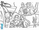 Coloring Pages Fairy Barbie Girls Secret Raquelle Color Printable Print Hellokids Carrie sketch template