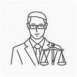 Lawyer Drawing Attorney Jurist Male Law Easy Screwdriver Getdrawings sketch template