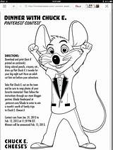 Chuck Cheese Coloring Pages Getdrawings Printable Print Getcolorings sketch template