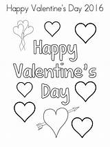 Coloring Pages Valentine Printable Valentines Kids sketch template