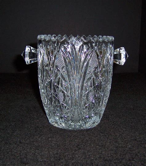 triple  resale small crystal ice bucket
