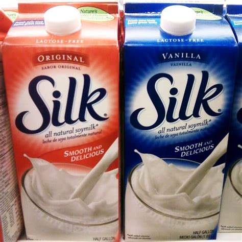 calorie comparison of soy milk brands popsugar fitness