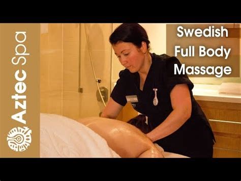 traditional swedish full body massage youtube