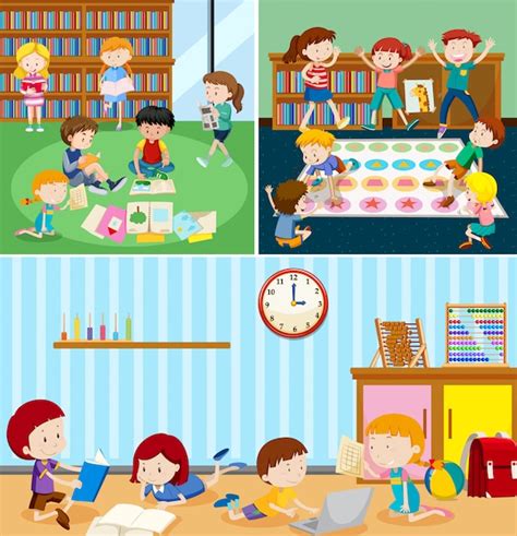 play school vectors   psd files