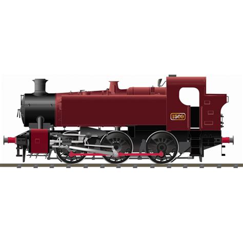 rapido oo gauge xx pannier tank steam locomotive  ncb maroon