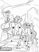 Lion Guard Coloring Pages Printable Sheets Kion King Fuli Colouring Disney Kids Meet National Color Print Collection Scribblefun Getdrawings Info sketch template