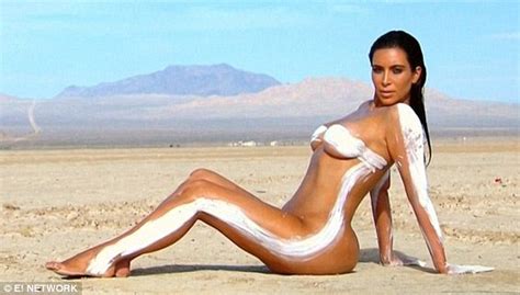 Blac Chyna Copies Kim Kardashian Naked Paint Photo Shoot
