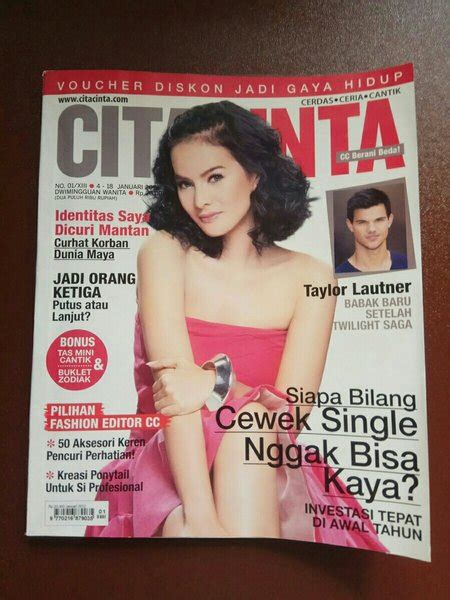 Jual Majalah Cita Cinta Cover Astrid Tiar Di Lapak Capila Store Bukalapak