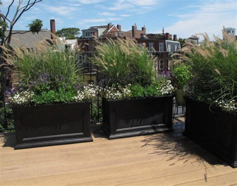Black Wooden Planter Boxes Interesting Ideas For Home