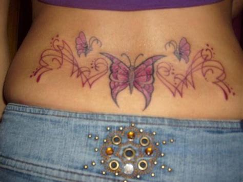 lower back butterfly tattoo designs tattoo designs for women
