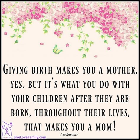 Giving Birth Makes You A Mother Yes But It S What You Do With Your