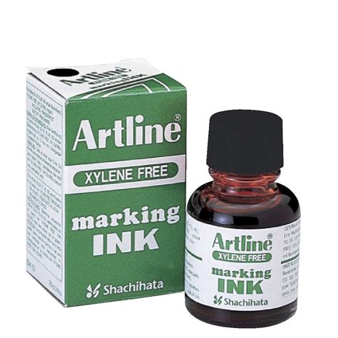 Artline Permanent Marker Refill Ink 20 Ml Black Officeworks