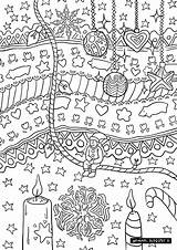 Joulu Coloring Christmas Color Värityskuvat Värityskuva Jouluinen Pages Optimimmi sketch template