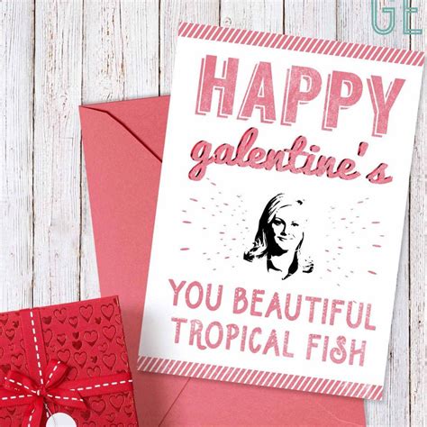 galentines day card leslie knope happy galentines day happy