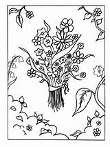 Coloring Pages Fleurs sketch template