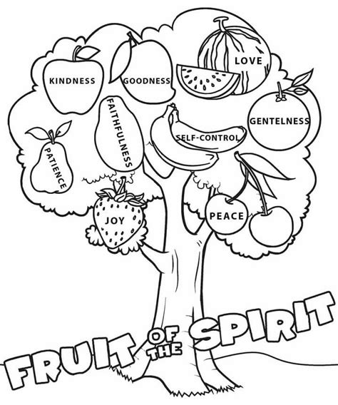 printable fruits   spirit printable word searches