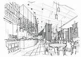 Schizzi Innenarchitektur Prospettiva Schets Interna Binnenlands Schwarzweiss Skizzieren Ganzen Innenperspektive Hele Ontwerp Perspektivet Restaurangen Hela Skissa Inre Svartvit Perspectief Rappresentazione sketch template