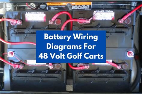 battery wiring diagram   volt golf cart complete guide