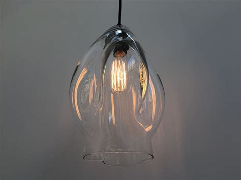 VØlt Hand Blown Glass Pendant Light Designed And Made In New Zealand
