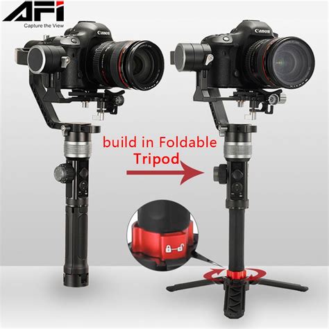 afi  camera stabilizer gimbal soporte  axis handheld gimbals  dslr sony canon   mark