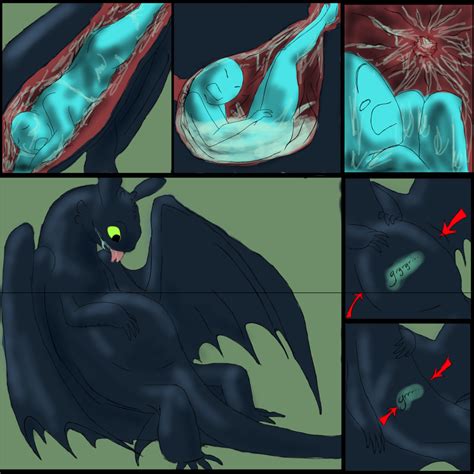 Toothless Has A Snack 2 By Zelphaba On Deviantart