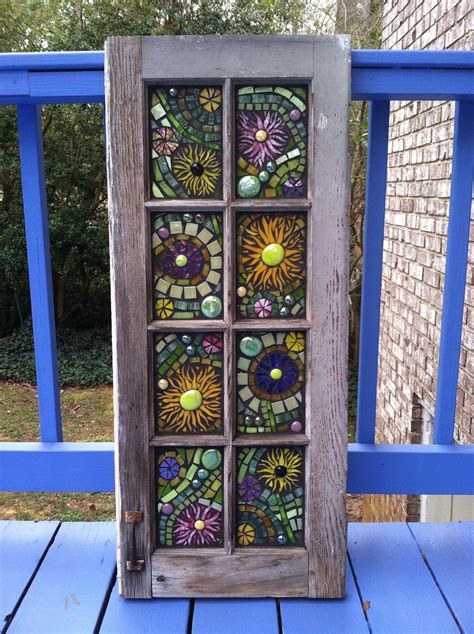 Stained Glass Mosaic Window By Leann Christian Diy Stained Glass