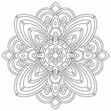 Mandala Coloring Color Pages Mandalas Imagens Therapy Colouring Choose Board sketch template