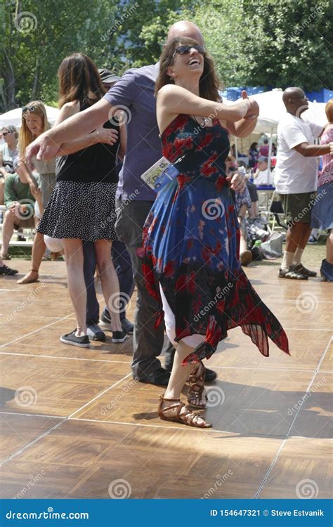 dancers enjoy cajun zydeco  editorial photo image  musician july