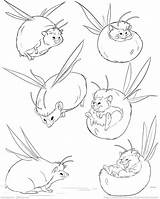 Hedgehog Hedgie Beth Sprites sketch template