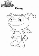 Kenny Coloring Henry Hugglemonster Kids Fun Votes sketch template