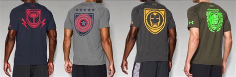 under armour alter ego avengers shirts