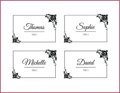 table tent tent place card template  word templates  resume examples