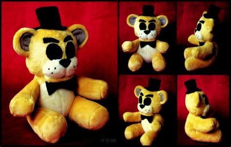 Five Nights At Freddy S Golden Freddy Plush By Roobbo