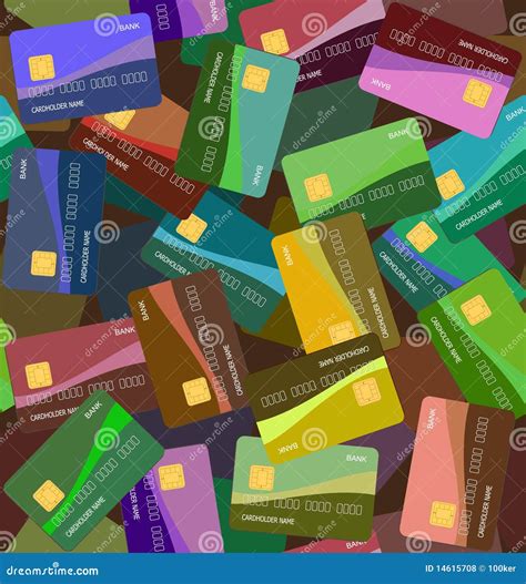 credit card background seamless stock vector illustration  pattern
